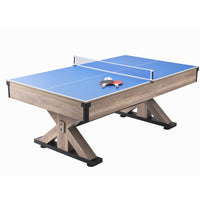 VEVOR 7Ft Billiards Table Combo Set 3-In-1 Multi Game Pool Table Full Accessory