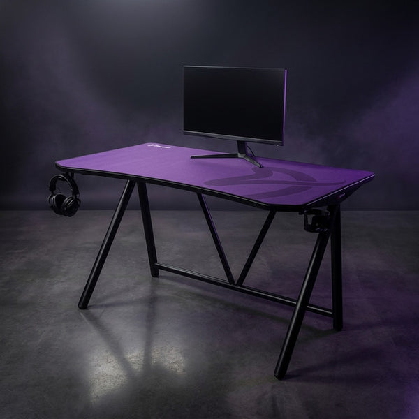 Arena Gaming Desk - Deep Purple — Studio Shot