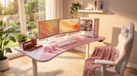Arena Gaming Desk - Deep Purple — Lifestyle